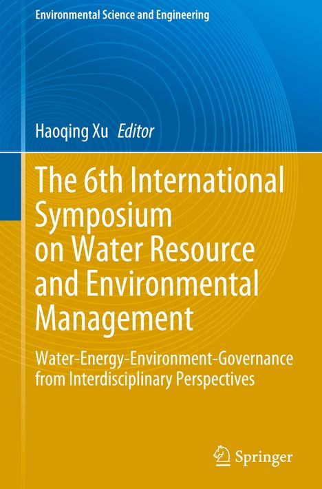 The 6th International Symposium on Water Resource and Environmental Management, Buch