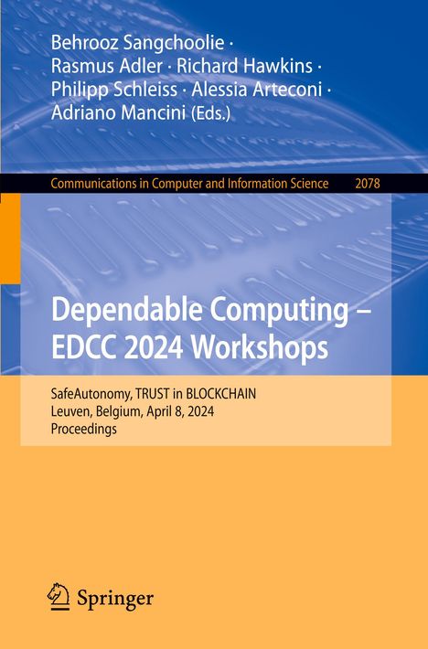 Dependable Computing ¿ EDCC 2024 Workshops, Buch