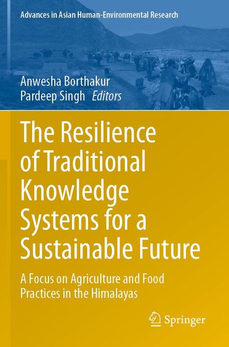 Titel: "The Resilience of Traditional Knowledge Systems for a Sustainable Future". Bild von Menschen und Bergen oben.