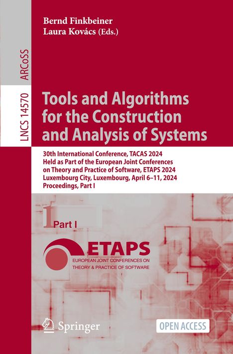 Tools and Algorithms for the Construction and Analysis of Systems, Buch