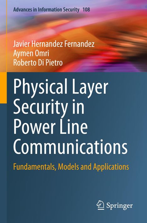 Javier Hernandez Fernandez: Physical Layer Security in Power Line Communications, Buch
