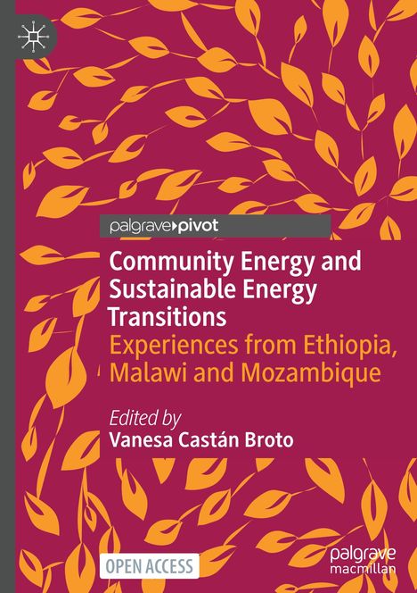 Community Energy and Sustainable Energy Transitions, Buch