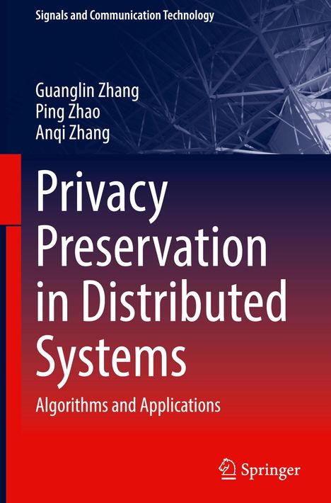 Guanglin Zhang: Privacy Preservation in Distributed Systems, Buch