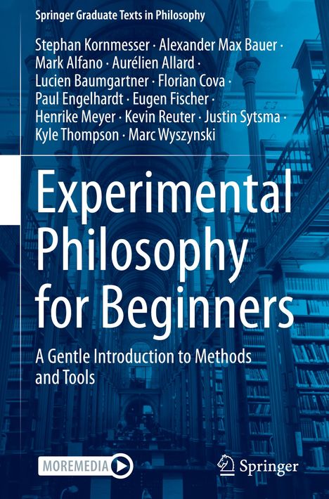 Stephan Kornmesser: Experimental Philosophy for Beginners, Buch