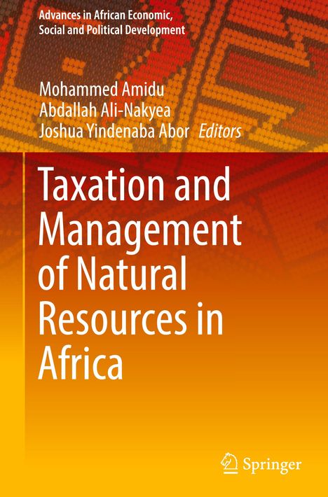 Taxation and Management of Natural Resources in Africa, Buch