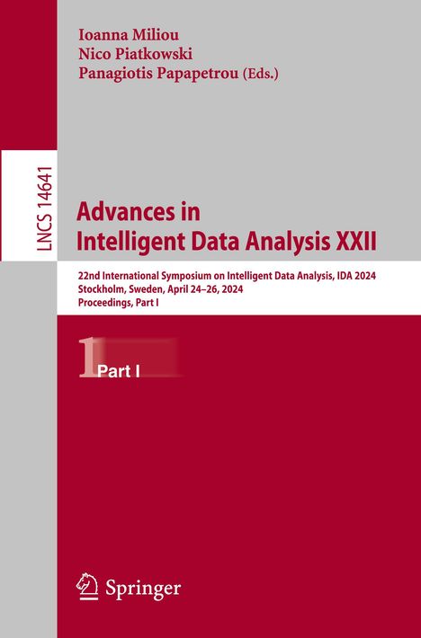 Advances in Intelligent Data Analysis XXII, Buch