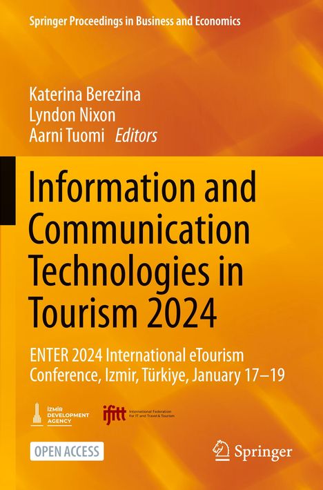 Information and Communication Technologies in Tourism 2024, Buch