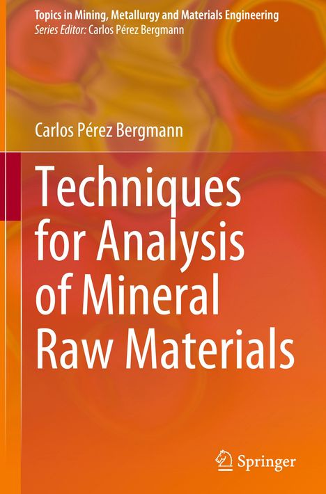 Carlos Pérez Bergmann: Techniques for Analysis of Mineral Raw Materials, Buch