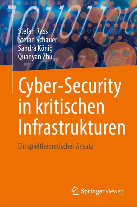 Stefan Rass: Cyber-Security in Critical Infrastructures, Buch