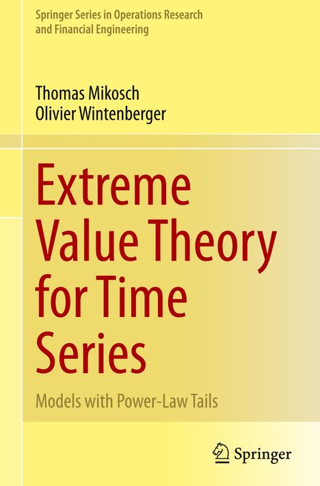 Olivier Wintenberger: Extreme Value Theory for Time Series, Buch