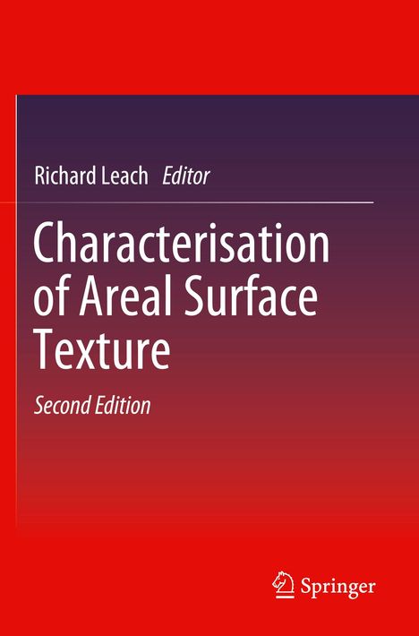 Characterisation of Areal Surface Texture, Buch