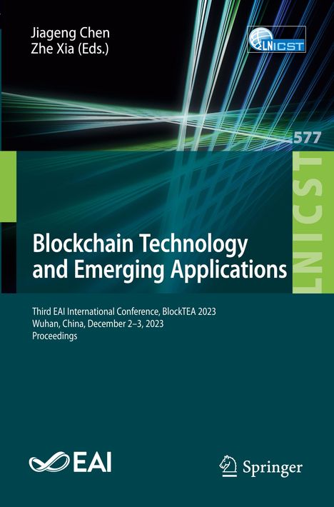 Blockchain Technology and Emerging Applications, Buch