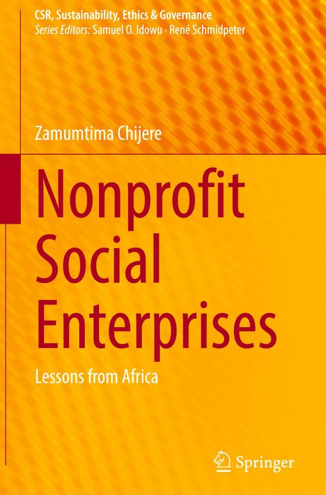 Zamumtima Chijere: Nonprofit Social Enterprises, Buch