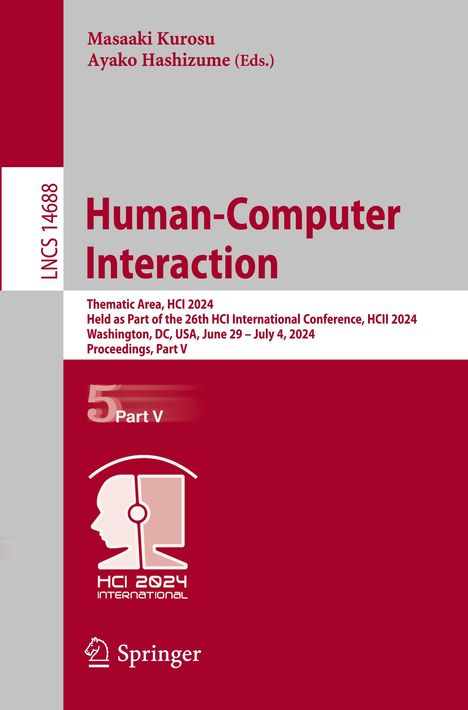 Human-Computer Interaction, Buch