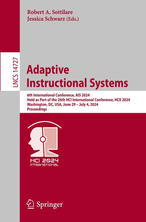 Adaptive Instructional Systems, Buch