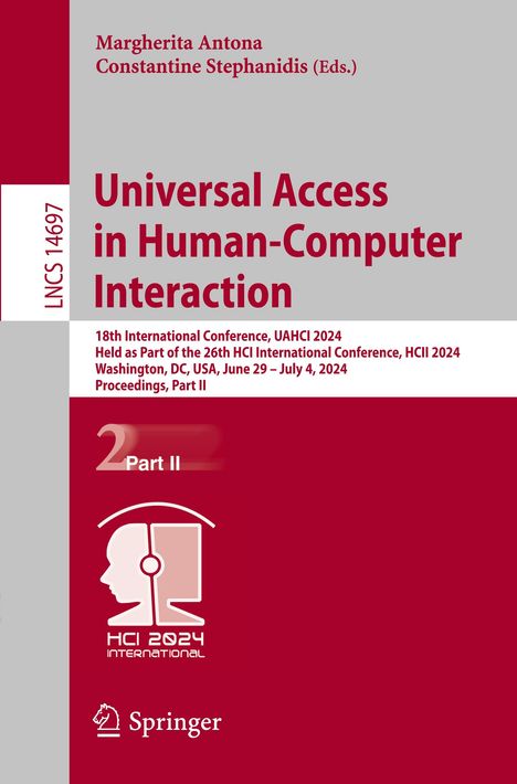 Universal Access in Human-Computer Interaction, Buch