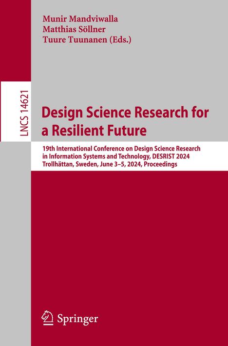 Design Science Research for a Resilient Future, Buch