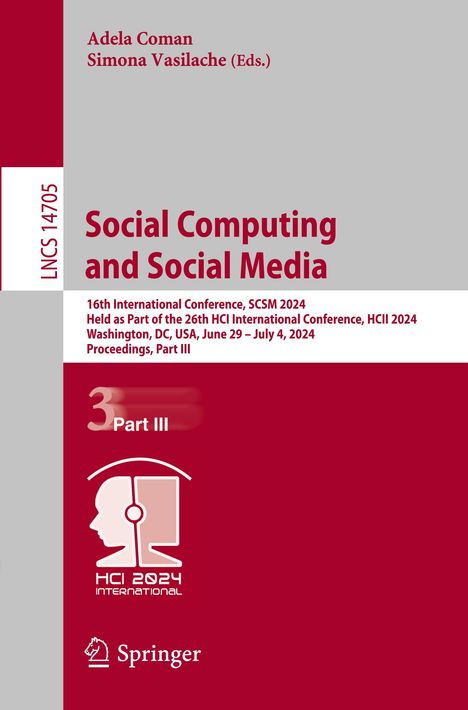 Social Computing and Social Media, Buch