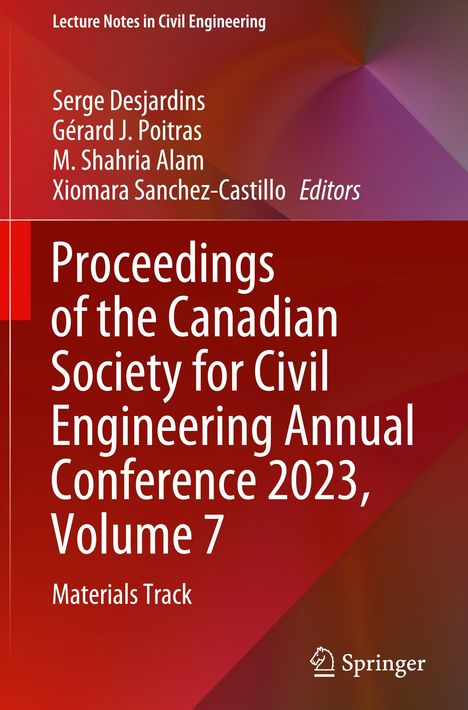 Proceedings of the Canadian Society for Civil Engineering Annual Conference 2023, Volume 7, Buch