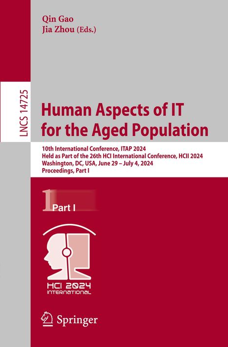 Human Aspects of IT for the Aged Population, Buch