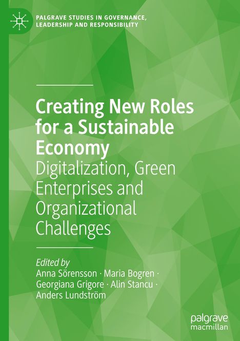 Creating New Roles for a Sustainable Economy, Buch