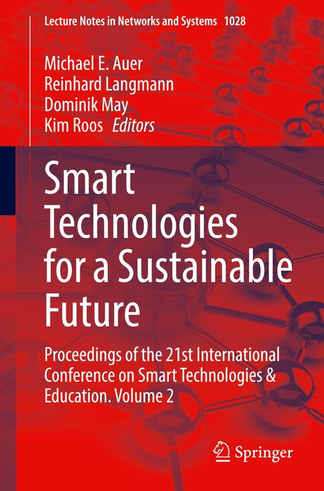 Smart Technologies for a Sustainable Future, Buch