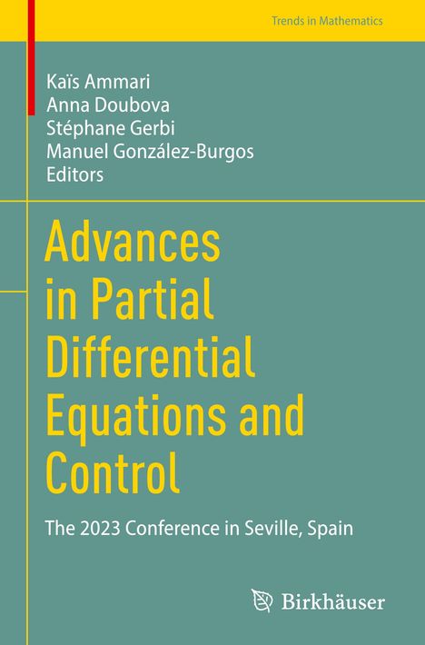 Advances in Partial Differential Equations and Control, Buch