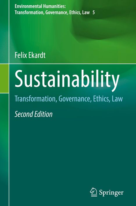 Felix Ekardt: Sustainability, Buch