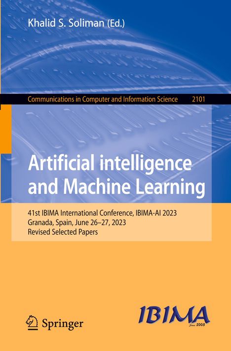 Artificial intelligence and Machine Learning, Buch