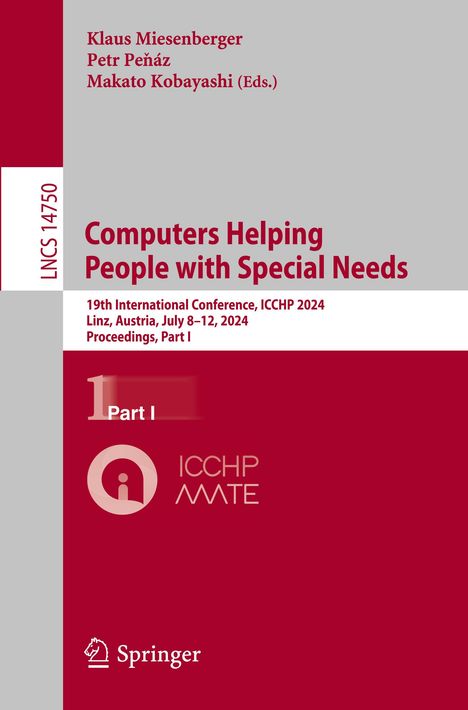 Computers Helping People with Special Needs, Buch