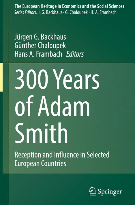 300 Years of Adam Smith, Buch