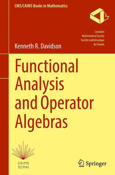 Kenneth R. Davidson: Functional Analysis and Operator Algebras, Buch