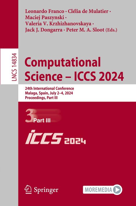 Computational Science ¿ ICCS 2024, Buch