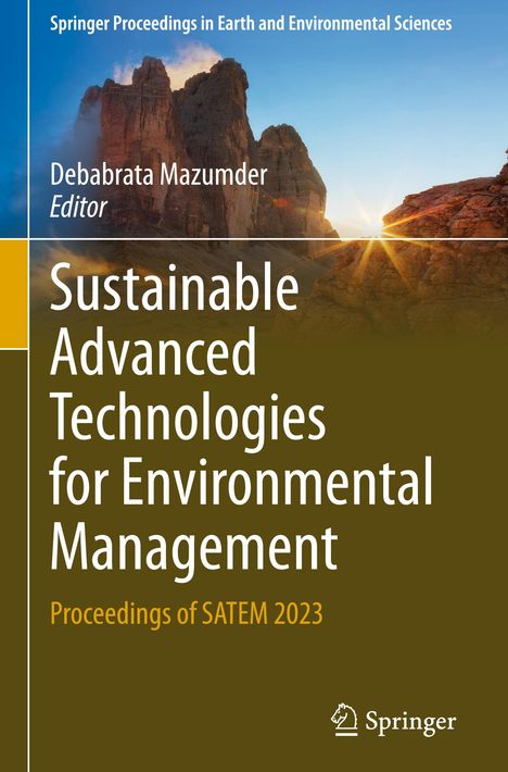 Sustainable Advanced Technologies for Environmental Management, Buch