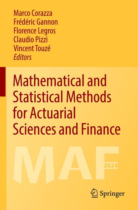 Mathematical and Statistical Methods for Actuarial Sciences and Finance, Buch