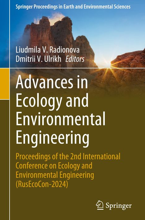 Advances in Ecology and Environmental Engineering, Buch