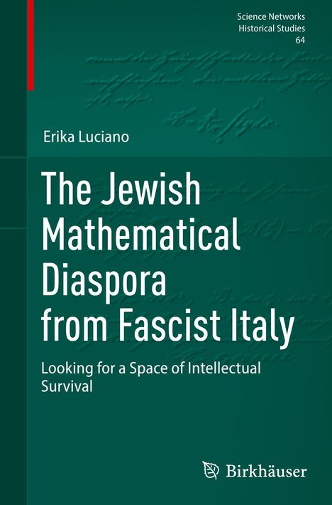 Erika Luciano: The Jewish Mathematical Diaspora from Fascist Italy, Buch