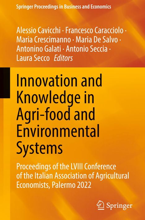 Innovation and Knowledge in Agri-food and Environmental Systems, Buch