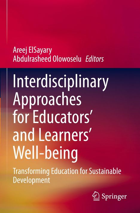 Interdisciplinary Approaches for Educators' and Learners' Well-being, Buch