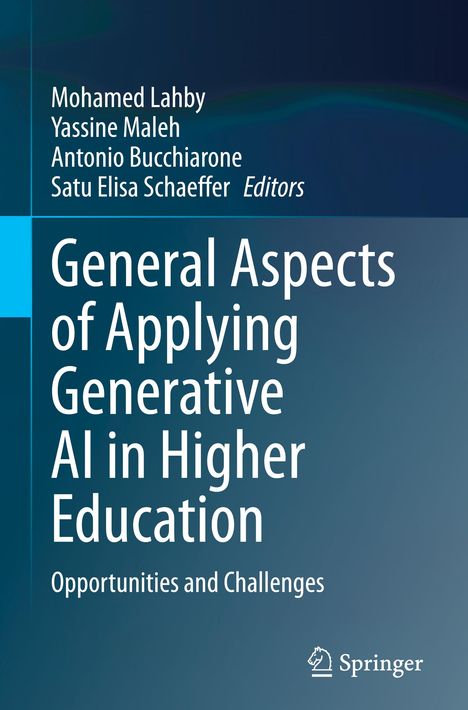 General Aspects of Applying Generative AI in Higher Education, Buch