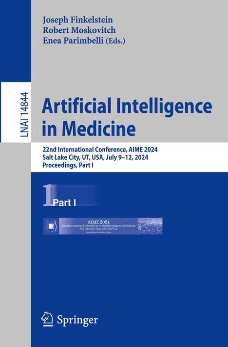 Artificial Intelligence in Medicine, Buch