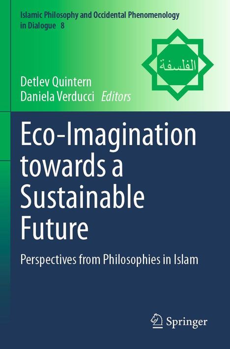 „Eco-Imagination towards a Sustainable Future“ ist der Titel. Grünes Symbol. „Springer“-Logo unten rechts.