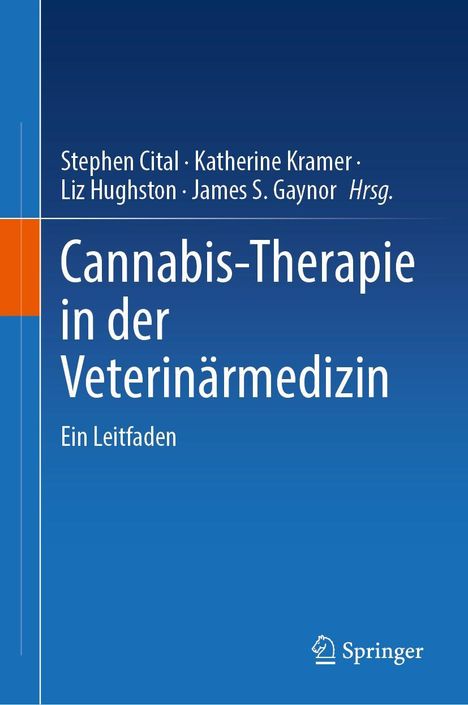 Cannabis-Therapie in der Veterinärmedizin, Buch