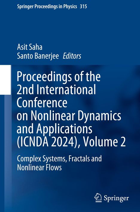 Proceedings of the 2nd International Conference on Nonlinear Dynamics and Applications (ICNDA 2024), Volume 2, Buch