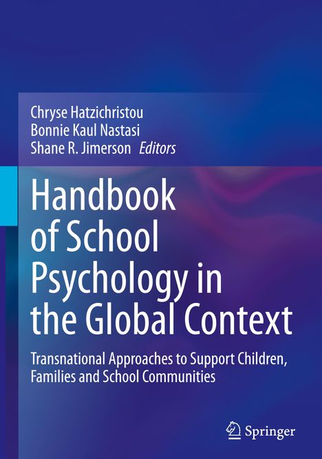 Handbook of School Psychology in the Global Context, Buch