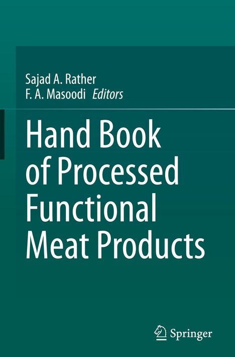 Hand Book of Processed Functional Meat Products, Buch