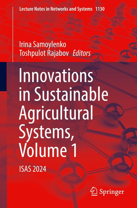 Innovations in Sustainable Agricultural Systems, Volume 1, Buch