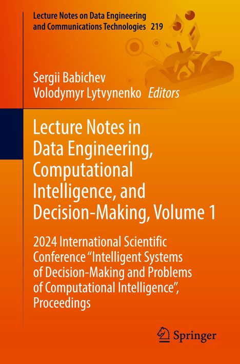 Lecture Notes in Data Engineering, Computational Intelligence, and Decision-Making, Volume 1, Buch