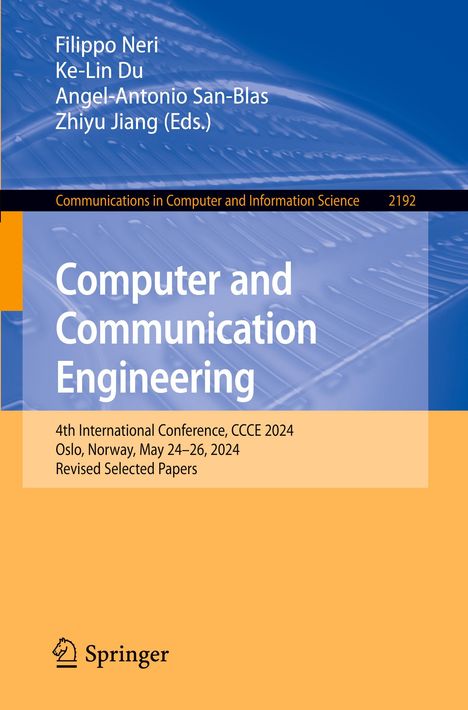 Computer and Communication Engineering, Buch