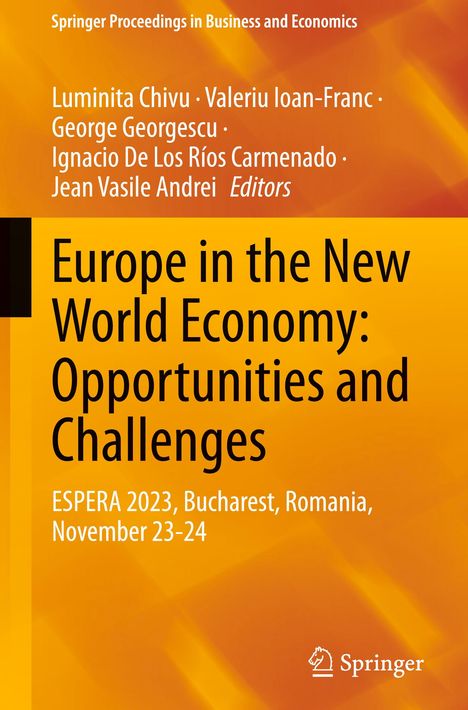 Europe in the New World Economy: Opportunities and Challenges, Buch